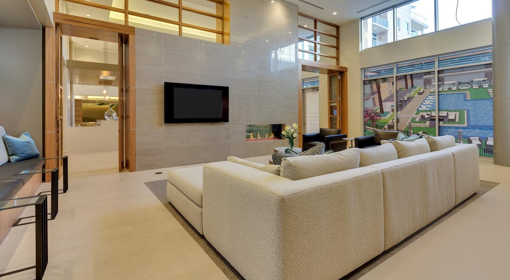 Find your perfect fit at The Katy a living room with a large window